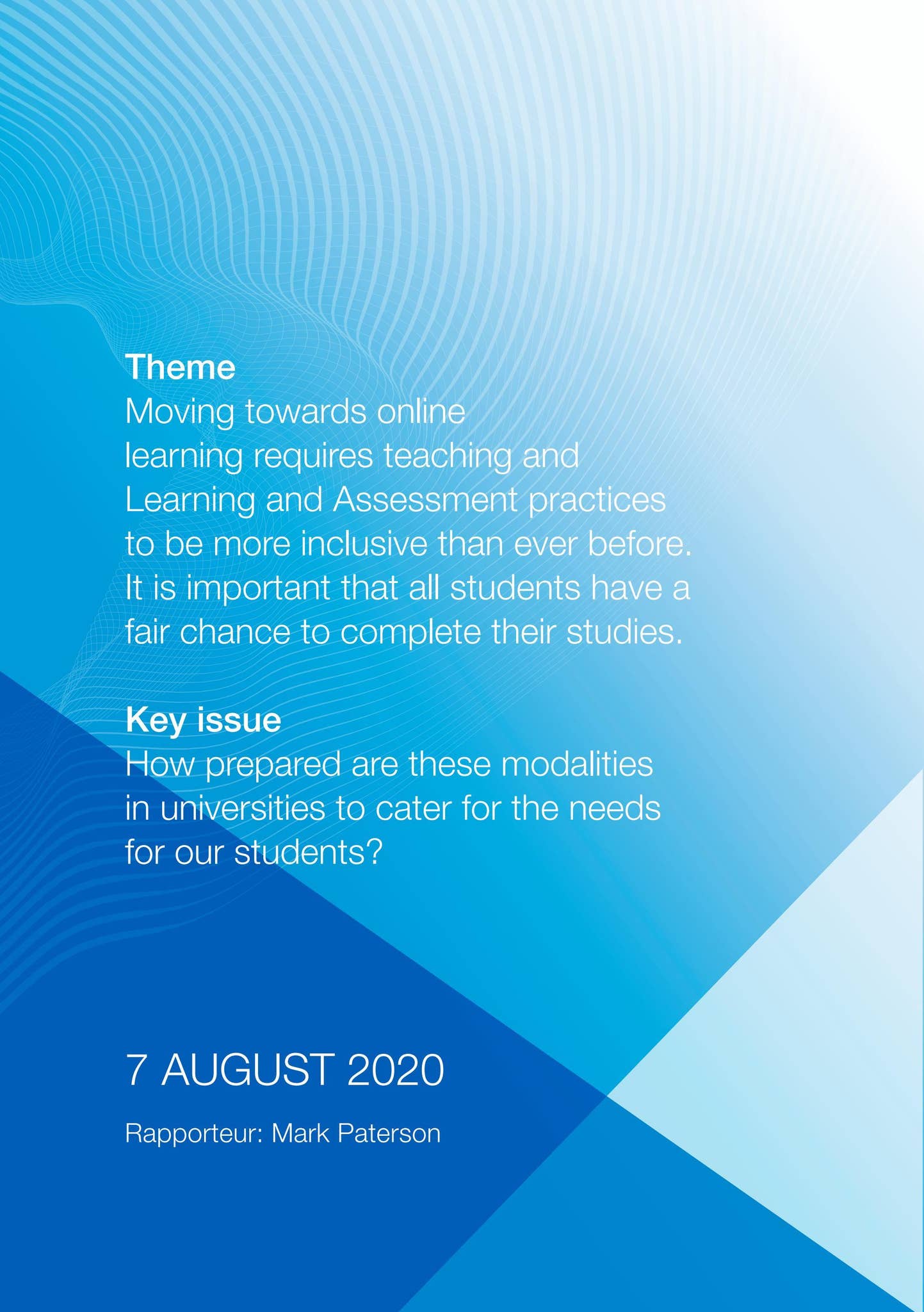 Teaching & Learning Transformation by Cape Peninsula University of ...