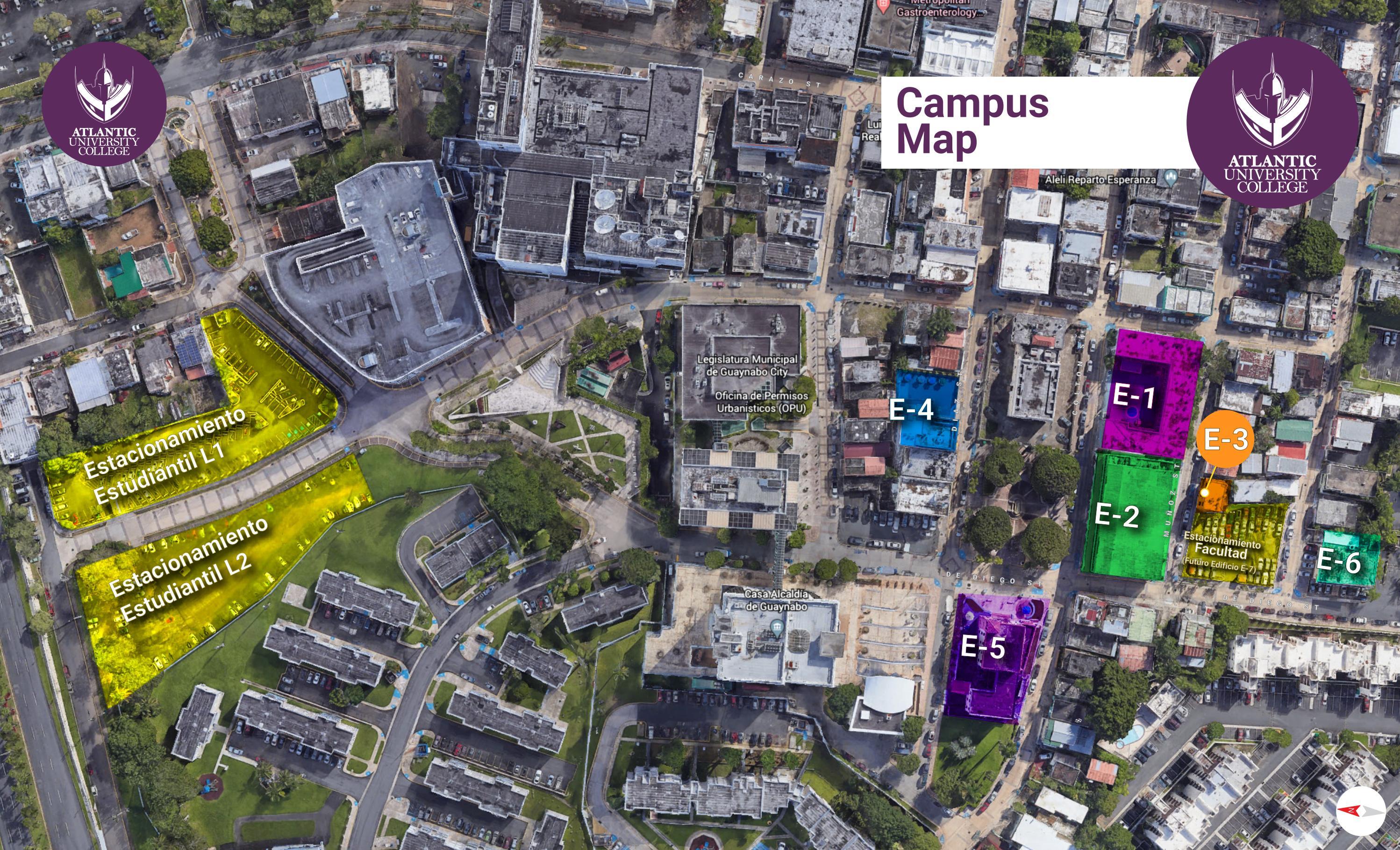 AUC Campus Map by atlanticu - Issuu