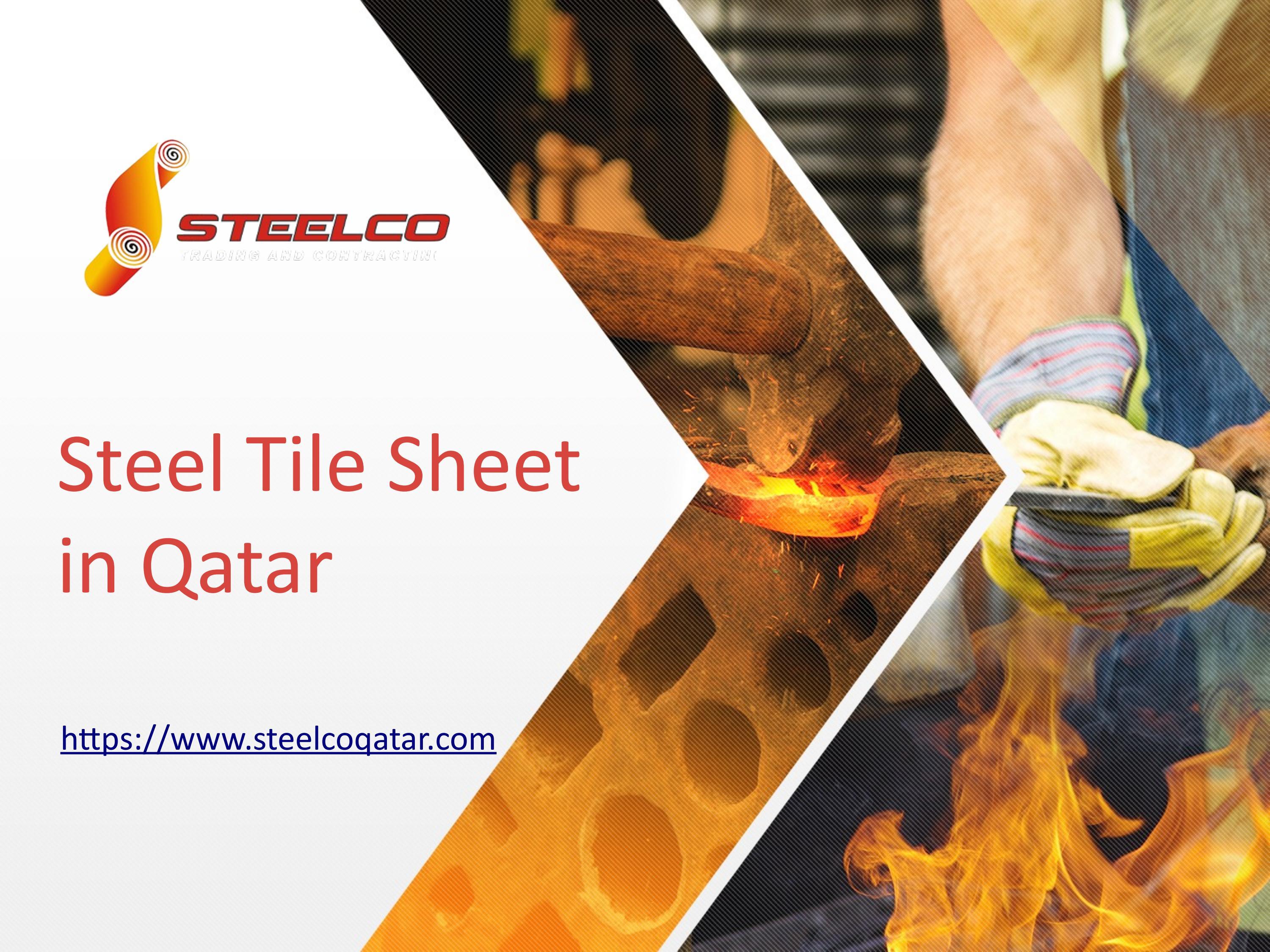 Steel Tile Sheet in Qatar by steel coqatar Issuu