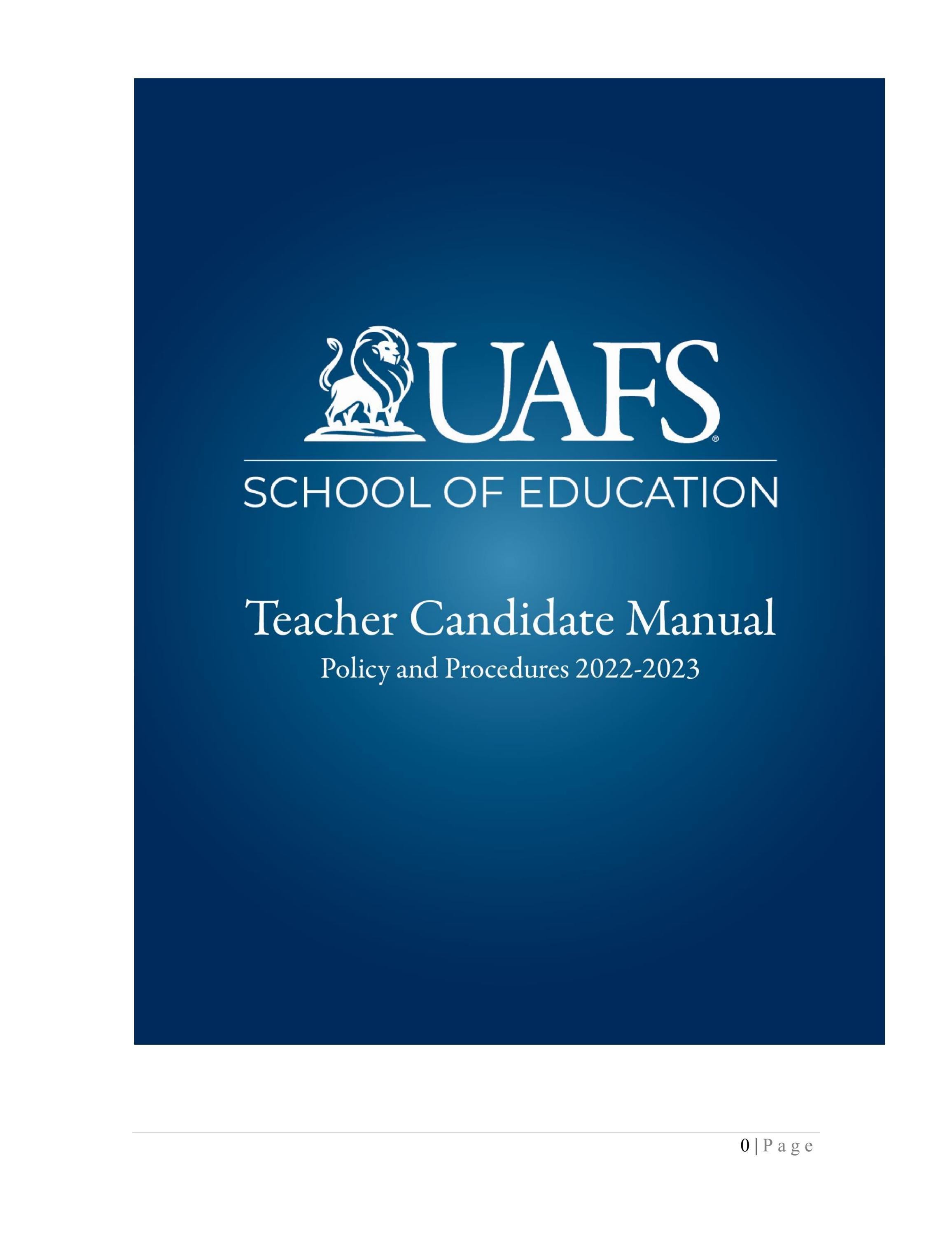 UAFS Candidate Manual by University of Arkansas - Fort Smith - Issuu