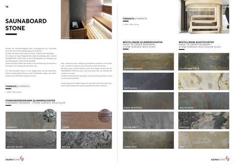 Saunaboard Grabner 第 8 页