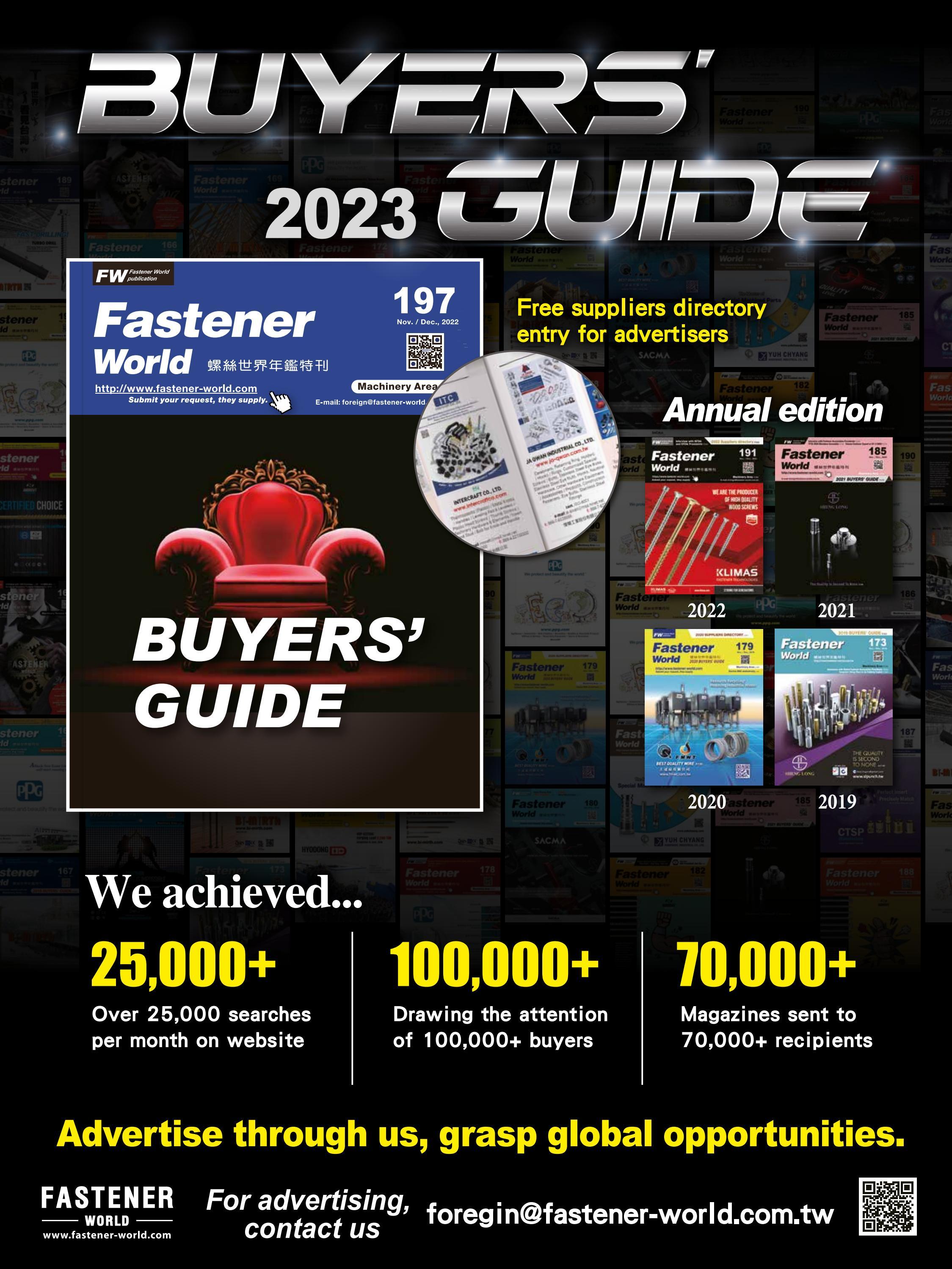 Hardware & Fastener Components Magazine No.55 by FastenerWorld Issuu