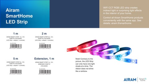 Airam - Lighting 灯饰目录 · Airam SmartHome products 2022 第 18 页