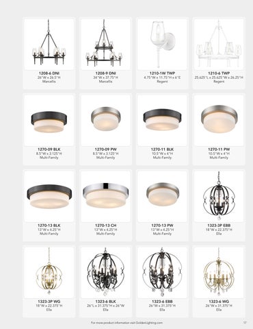 Golden 灯饰 - Visual Index 第 17 页