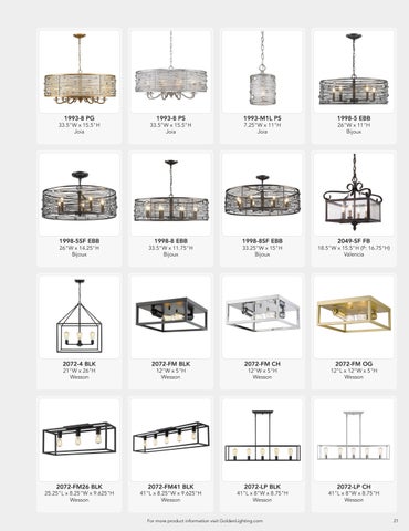Golden 灯饰 - Visual Index 第 21 页