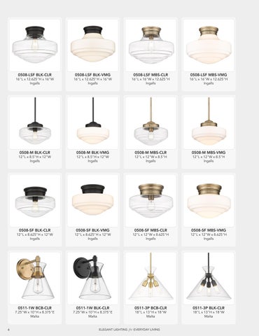 Golden 灯饰 - Visual Index 第 6 页