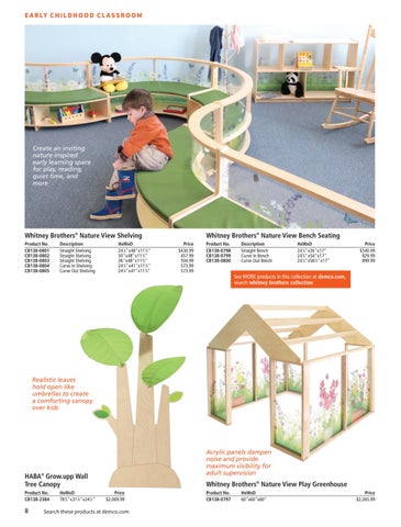 Demco, Inc. 教育 Classroom Solutions 家具目录 2022 第 10 页