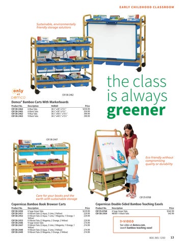 Demco, Inc. 教育 Classroom Solutions 家具目录 2022 第 15 页