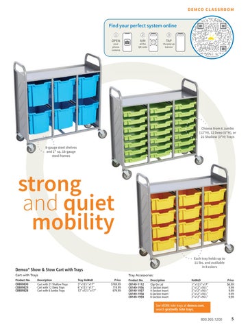 Demco, Inc. 教育 Classroom Solutions 家具目录 2022 第 7 页