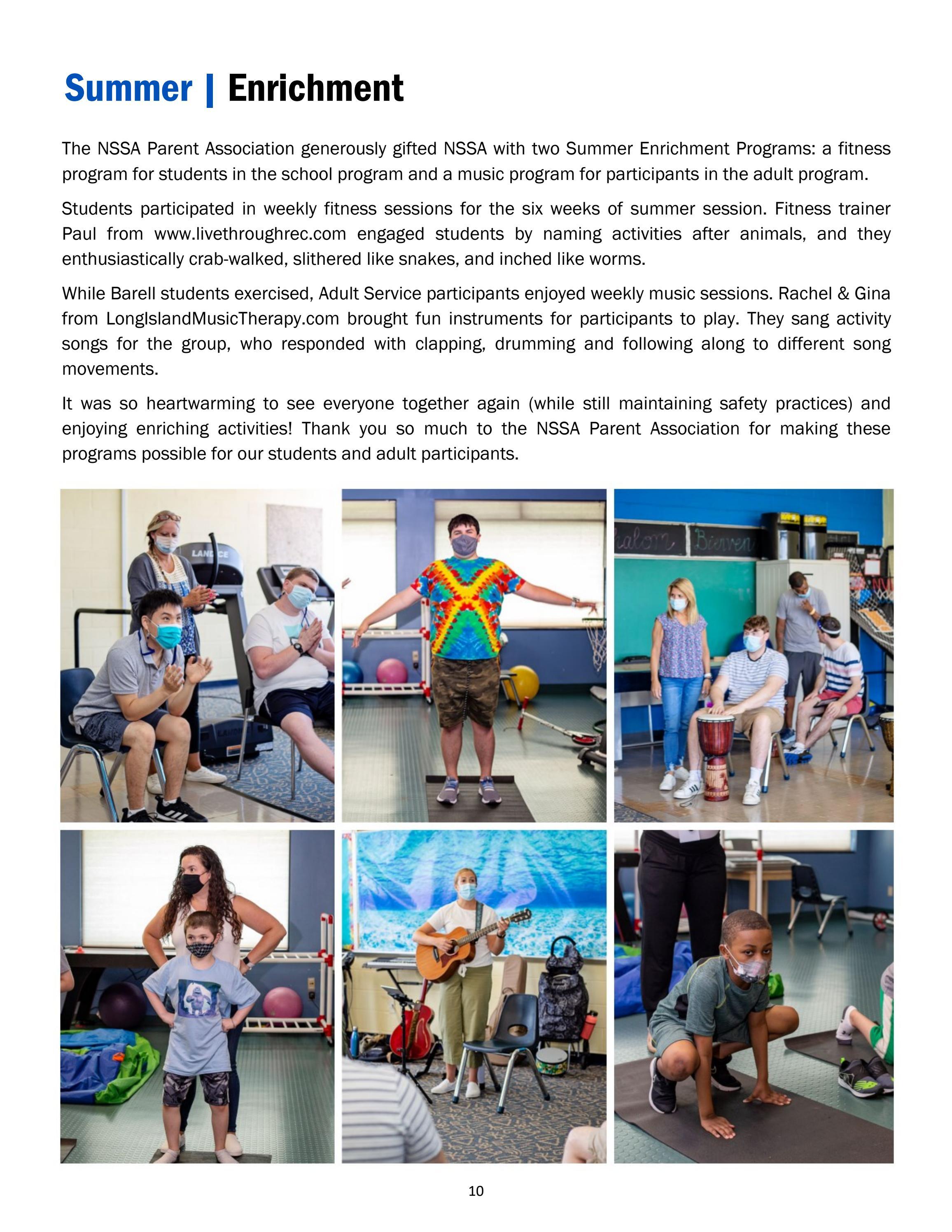 NSSA News 20212022 Year in Review by NassauSuffolkServicesforAutism Issuu