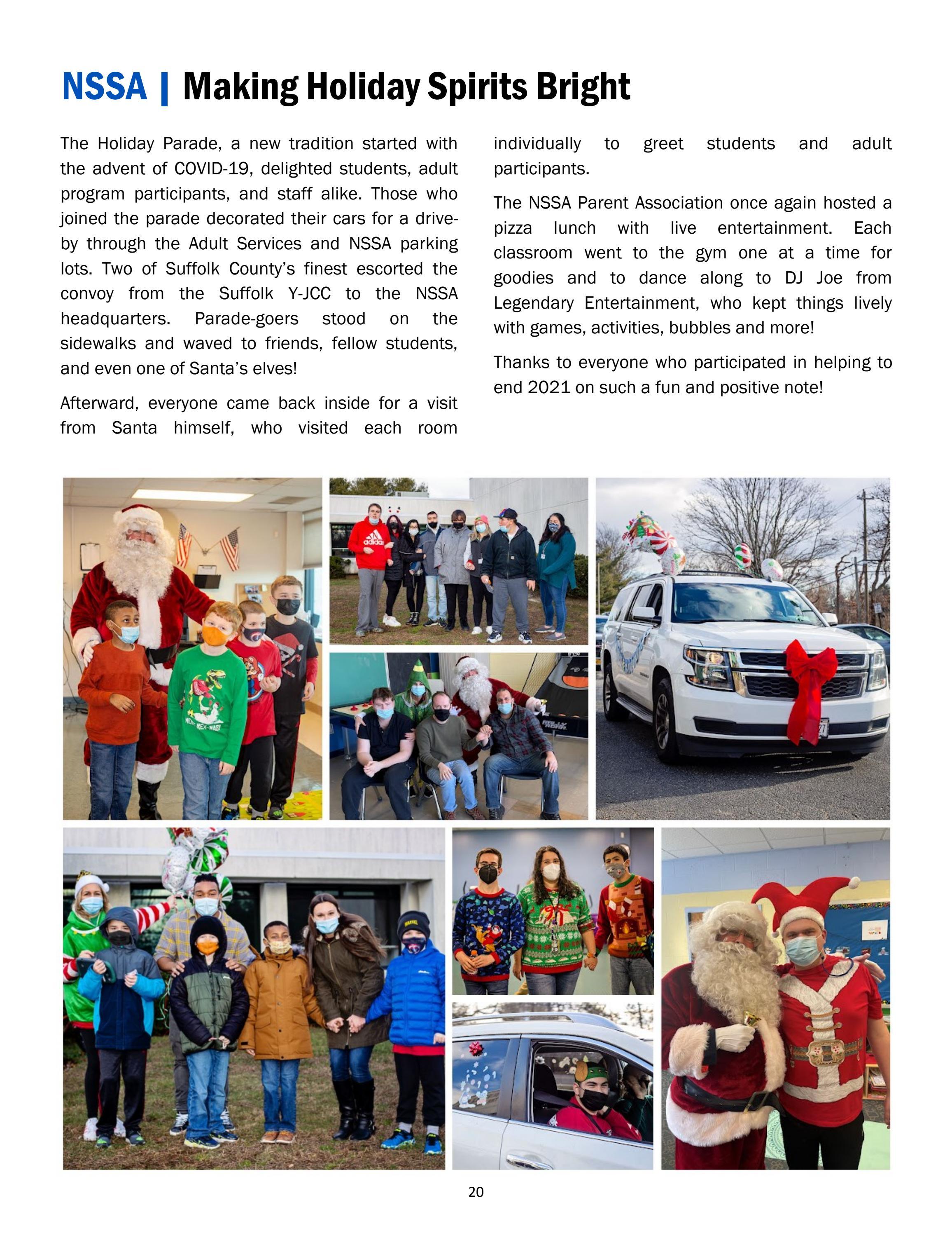 NSSA News 20212022 Year in Review by NassauSuffolkServicesforAutism Issuu