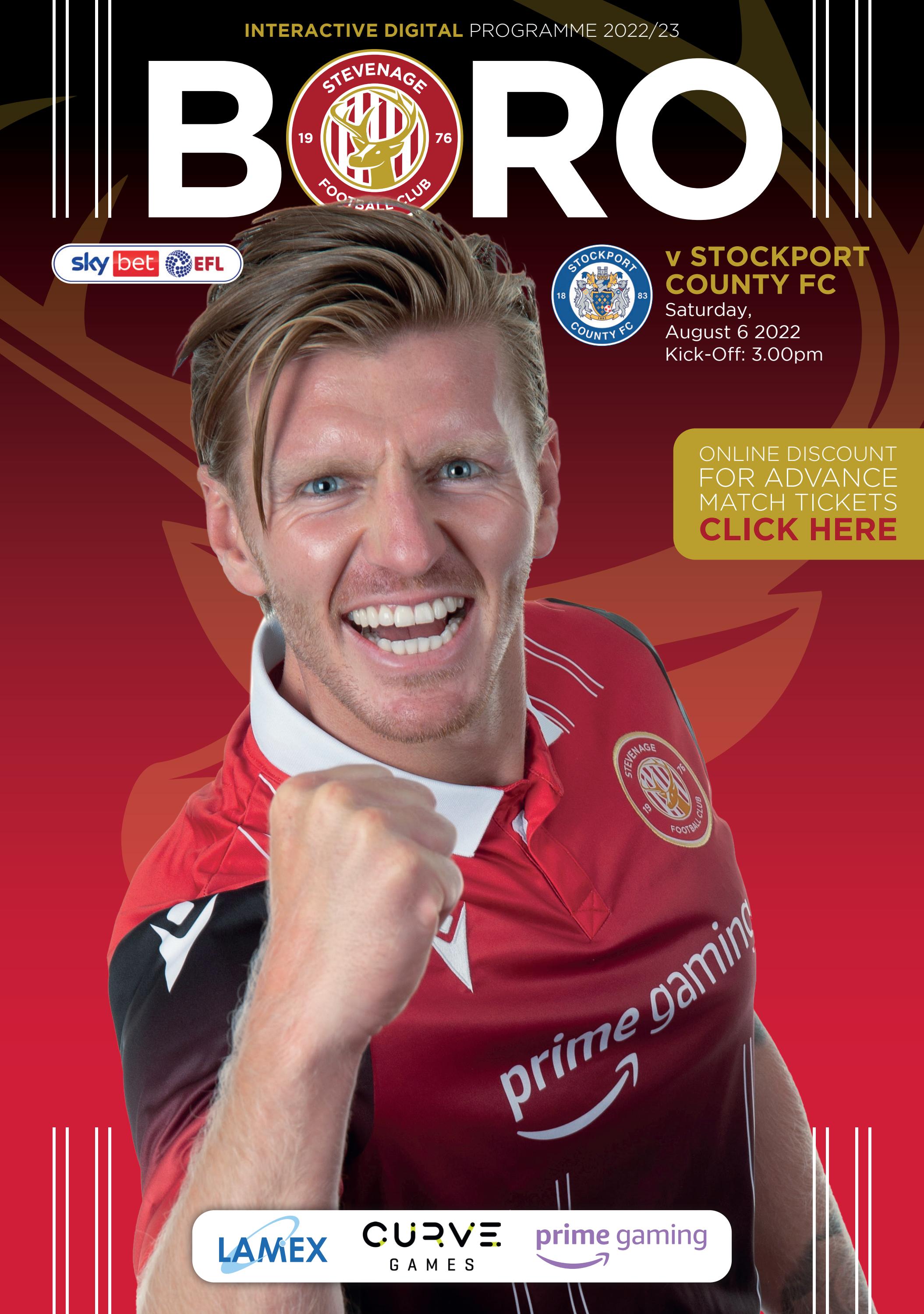Stevenage FC v Stockport County FC by Hashtag Digital Media Issuu