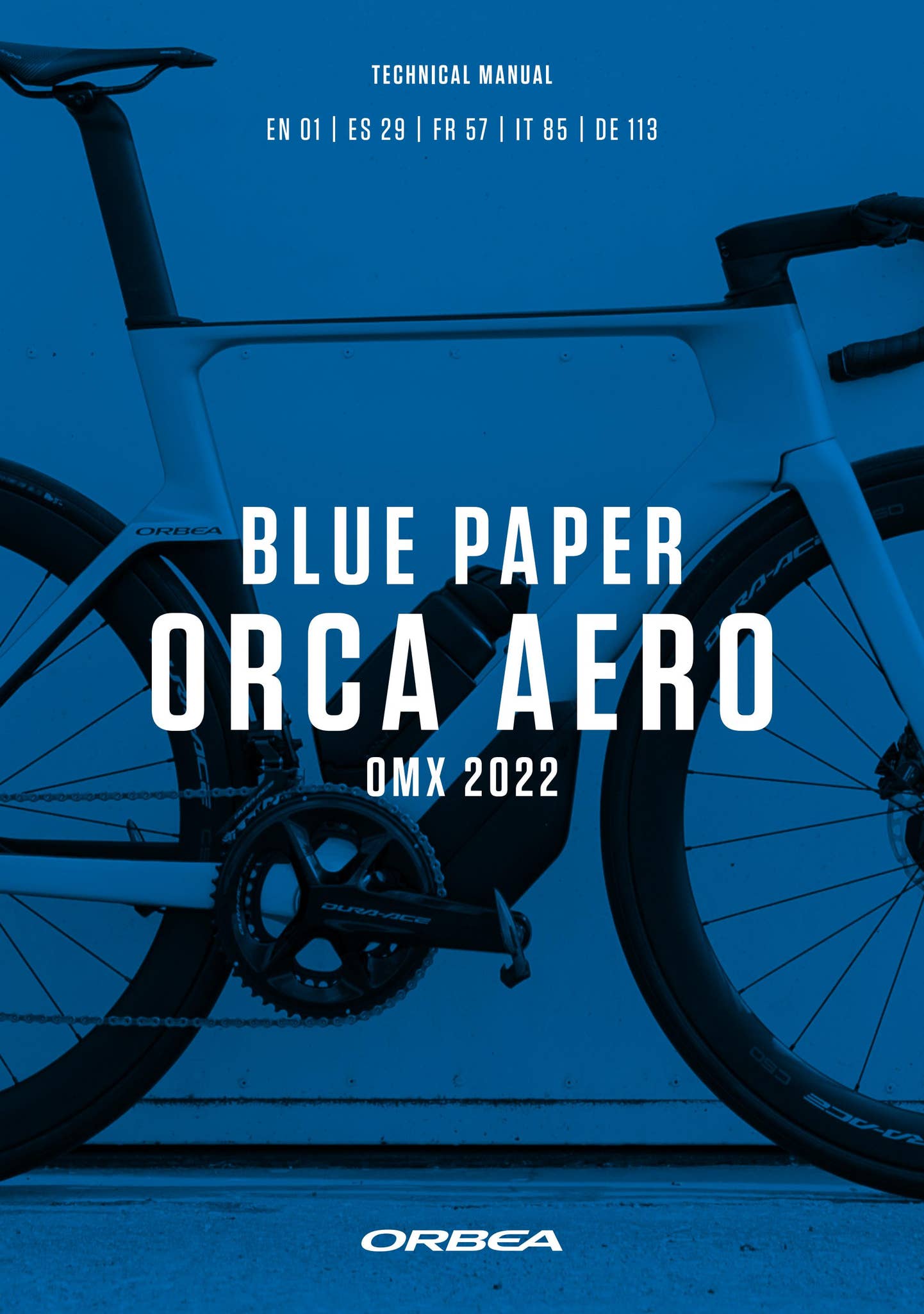 BLUE PAPER ORCA AERO 2022 EN-ES-DE-FR-IT by Orbea Bicycles - Issuu