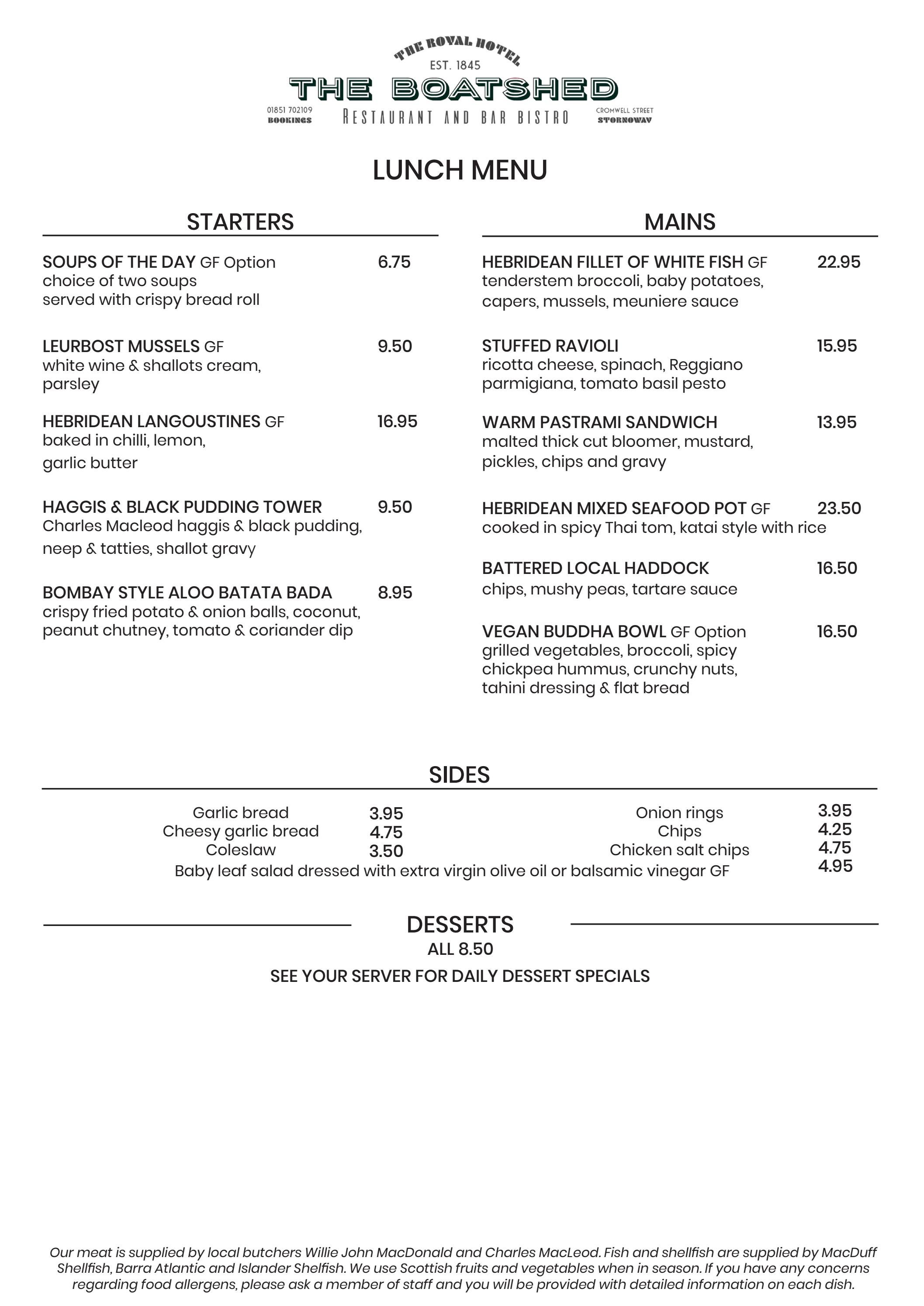 Lunch The Boatshed by Cala Hotels and Hebridean Hopscotch Issuu