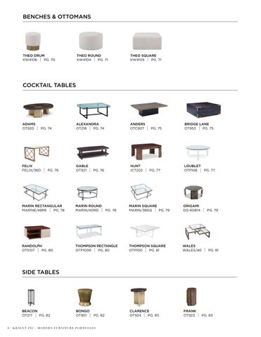 Kravet LLC 家具目录 · 现代 家具 Portfolio 第 6 页