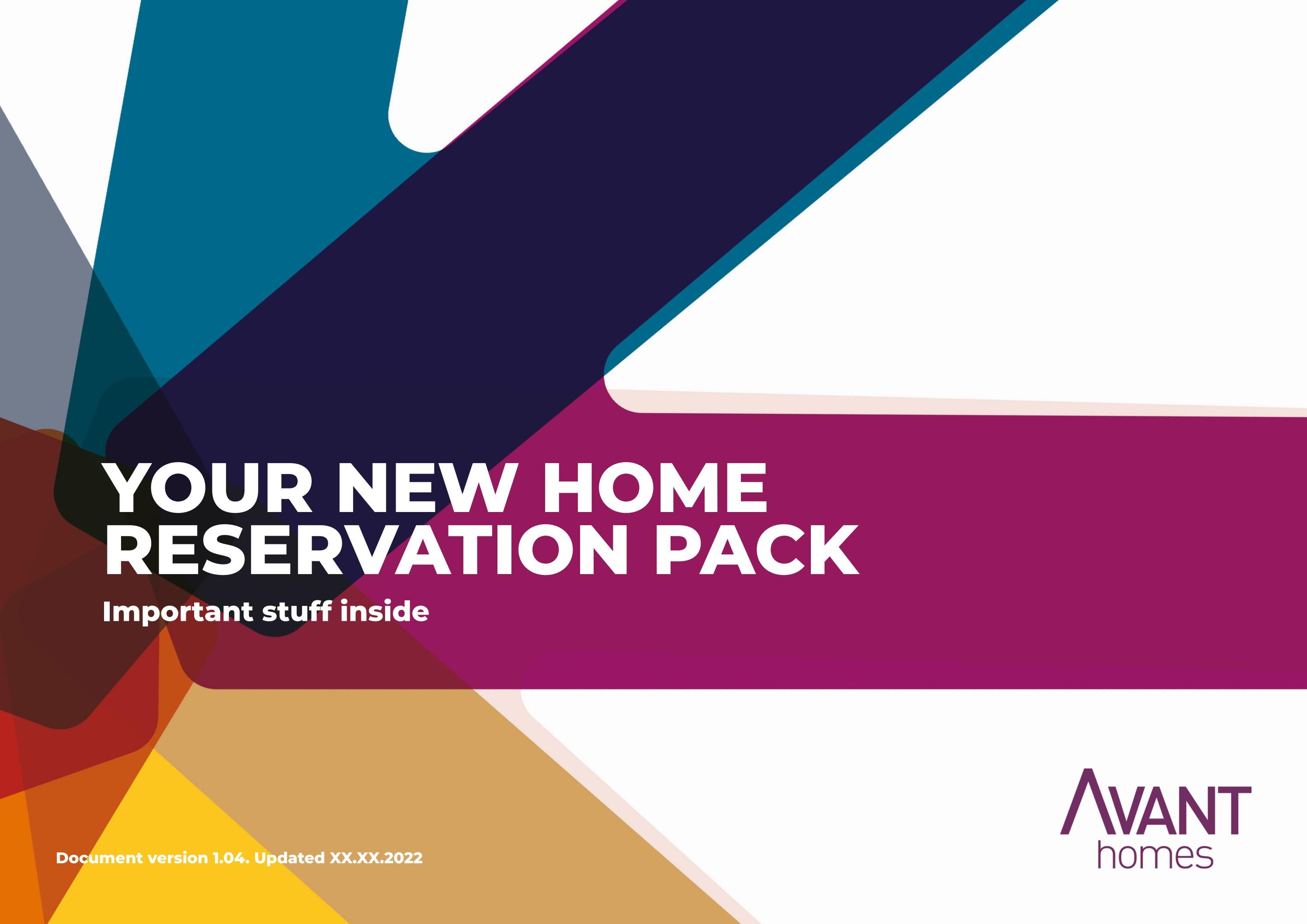 Reservation Pack 25082022 NHQC by Avant Homes Issuu