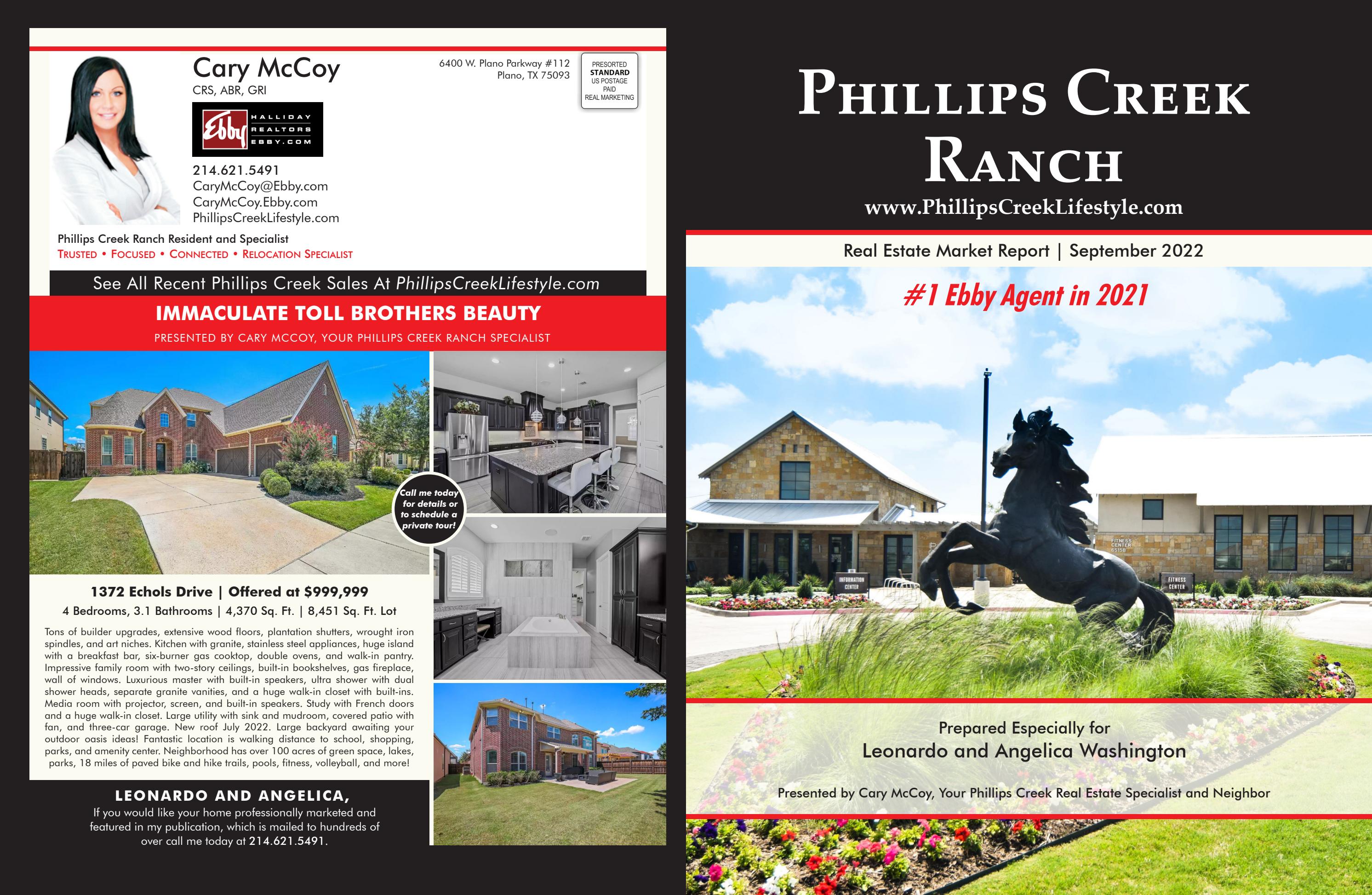 CaryMcCoyPhillips Creek September 2022 by REAL Marketing Issuu