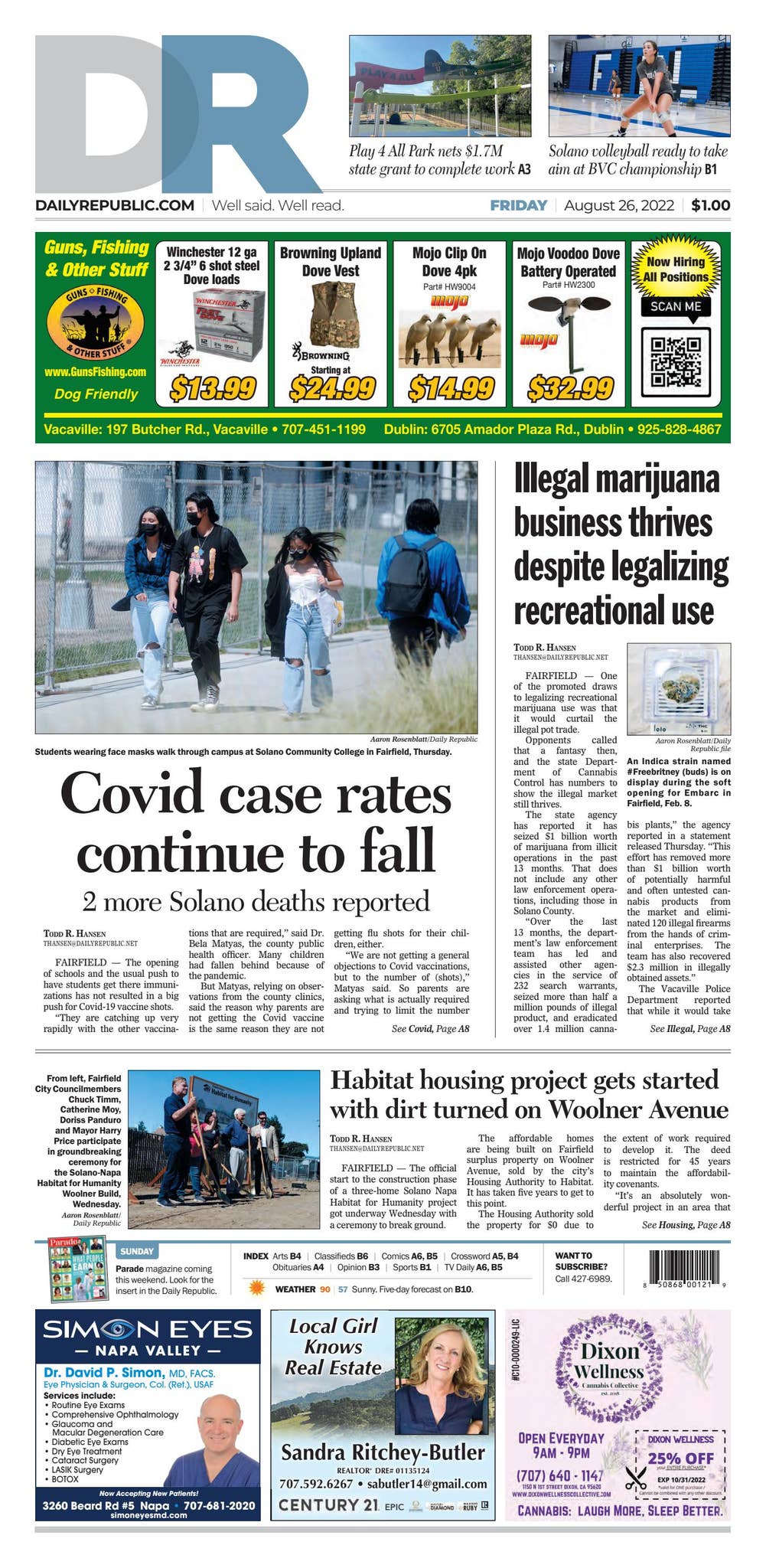 Daily Republic, Friday, August 26, 2022 by mcnaughtonmedia - Issuu