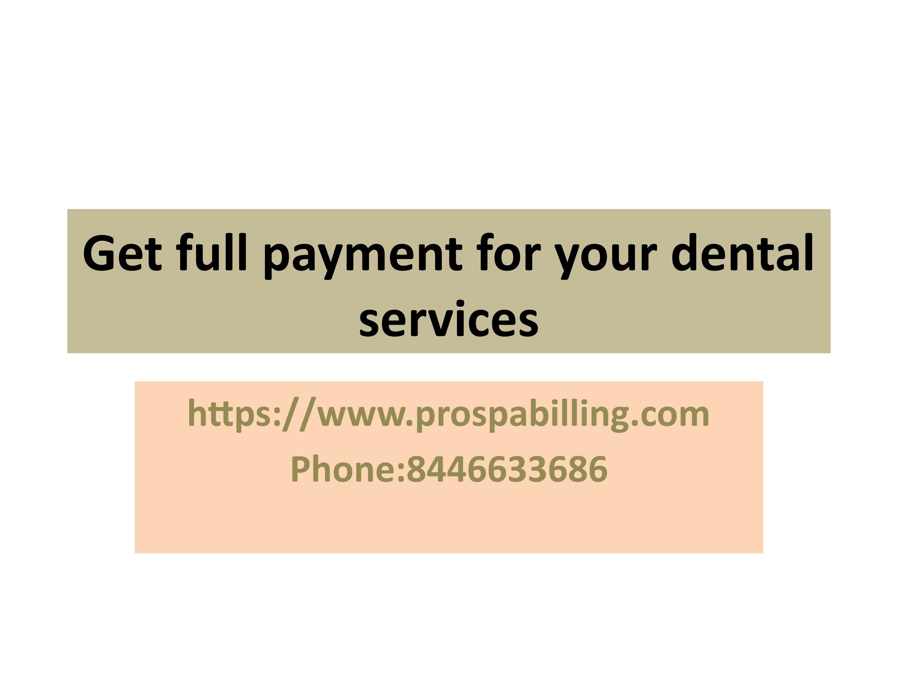 Dental Insurance Billing by prospabilling Issuu
