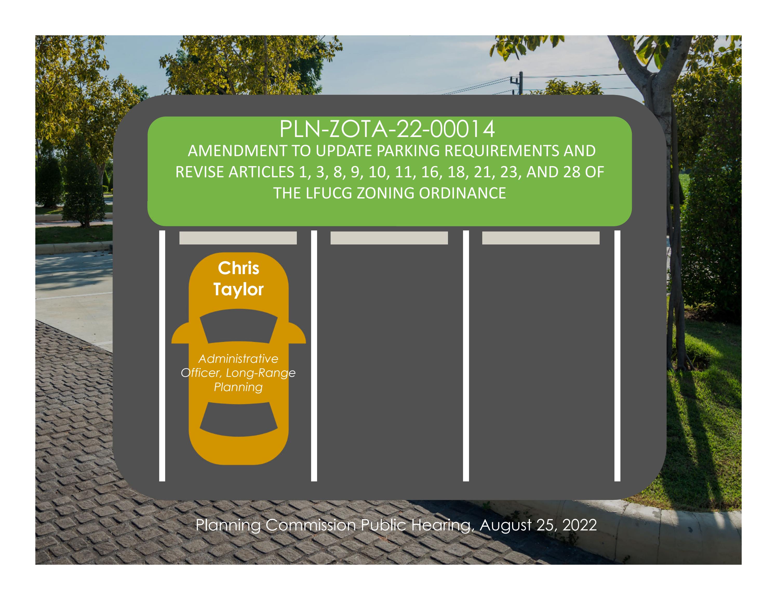 Parking ZOTA Presentation 8/25/22 by ImagineLex Issuu