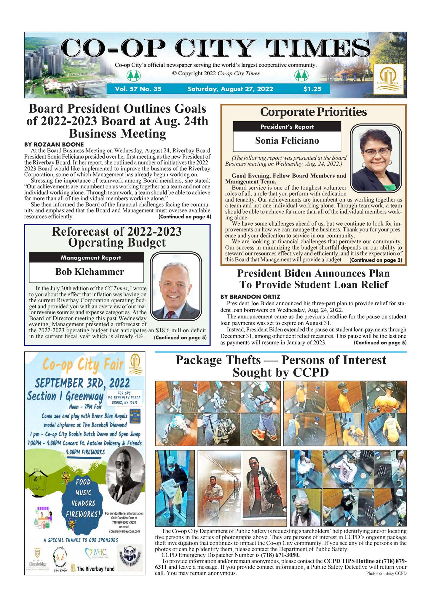 Co-op City Times 08/27/2022