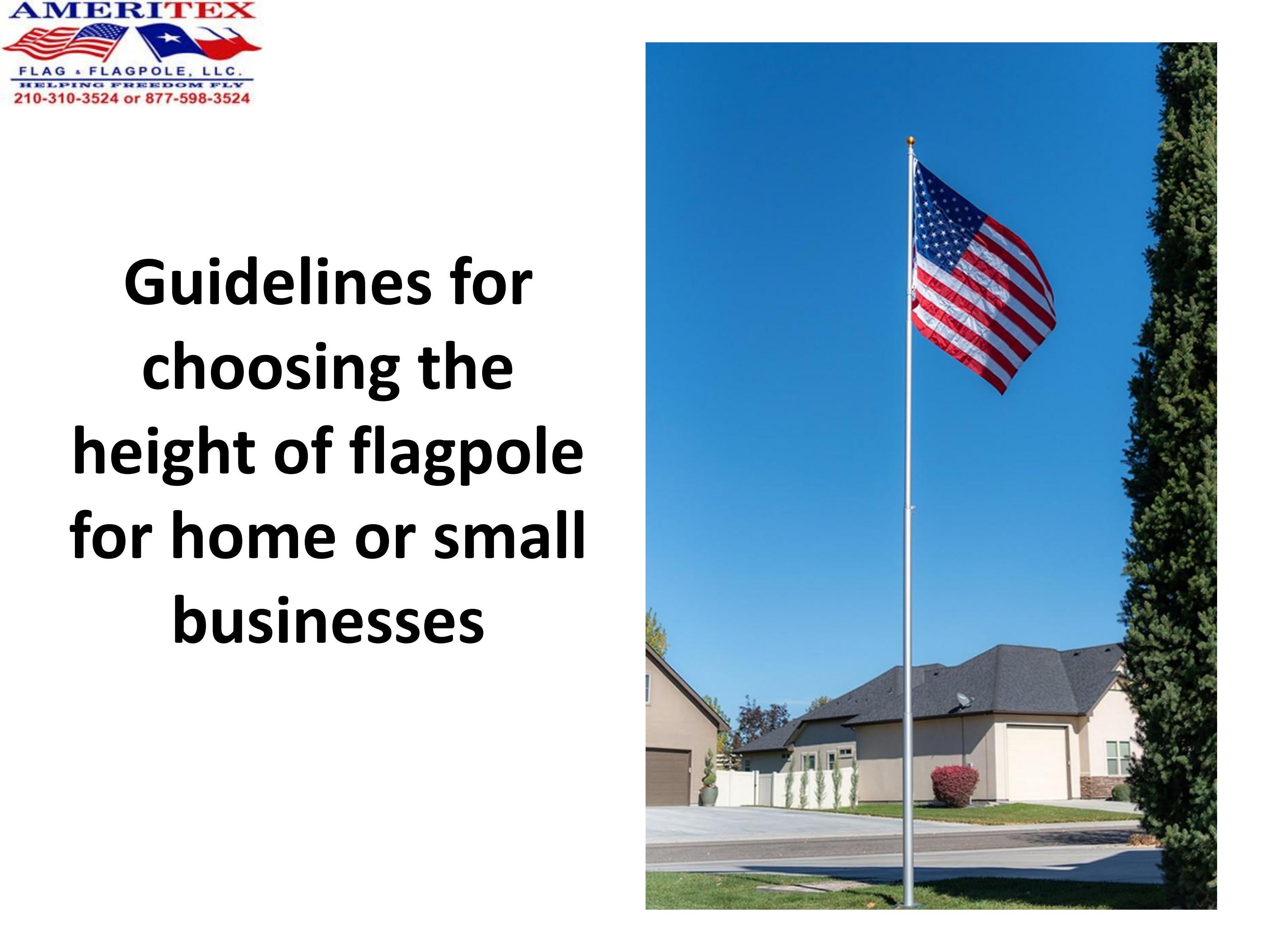 Guidelines for choosing the height of flagpole for home or small businesses by David Kelven Issuu