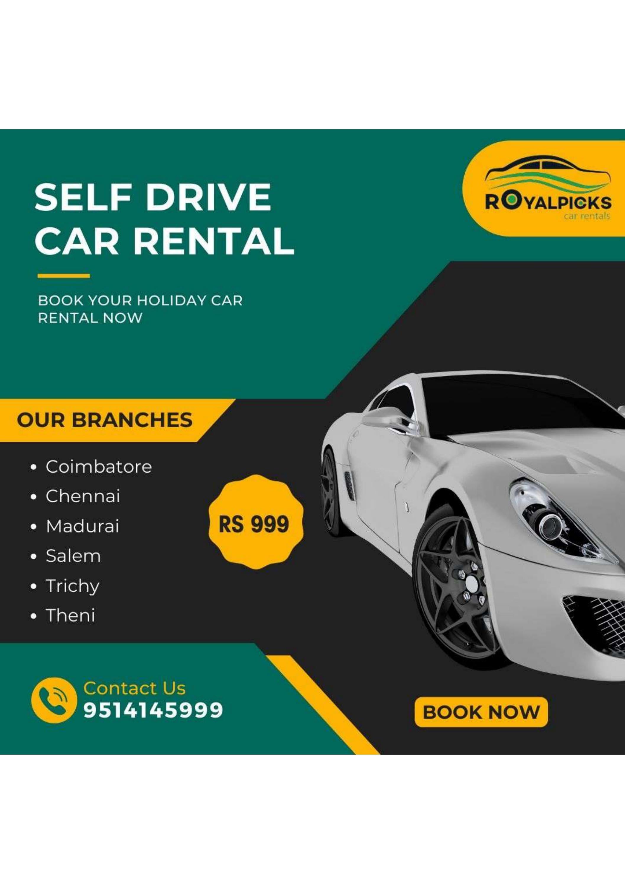Self drive cars in Madurai by royalpicks cars Issuu