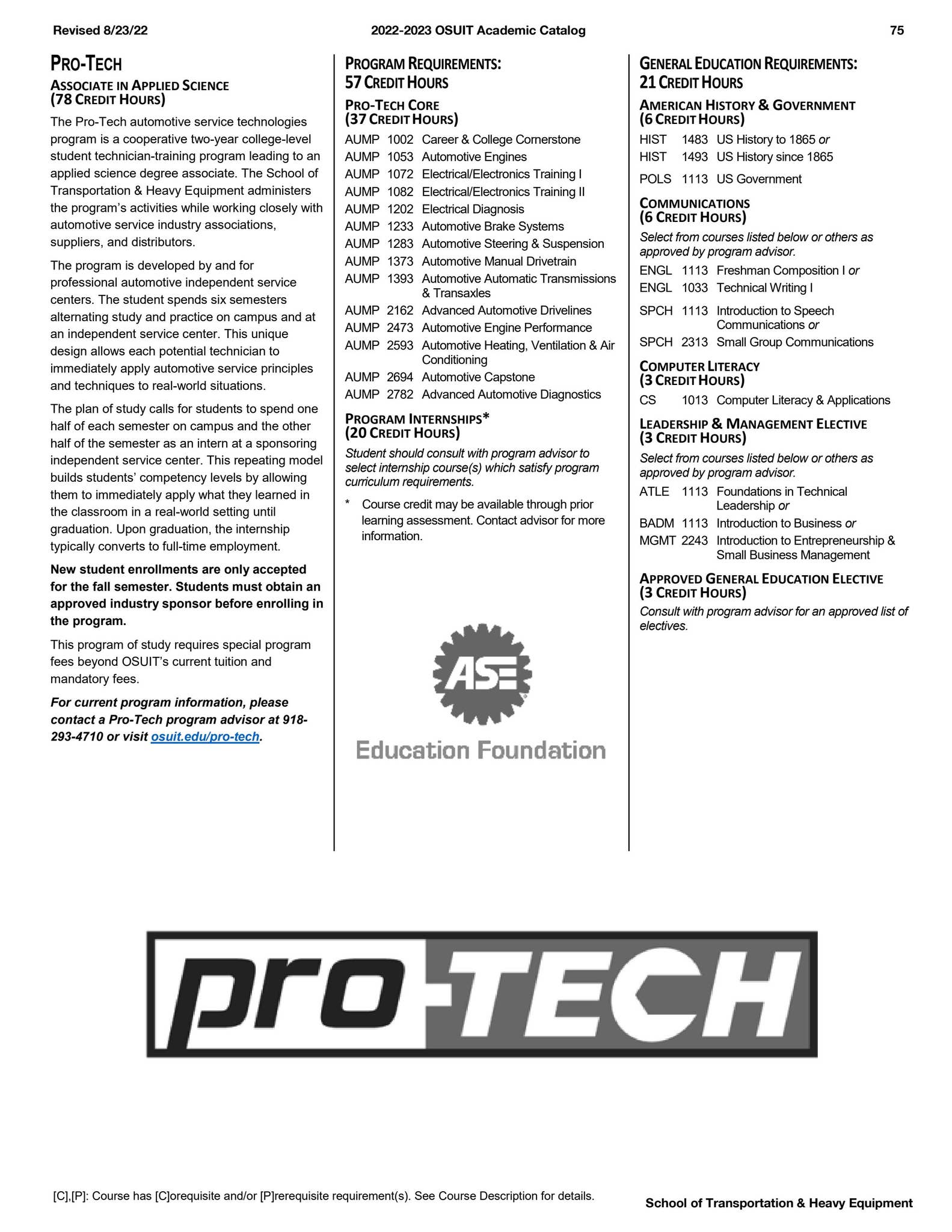 20222023 OSUIT Academic Catalog by Oklahoma State Issuu