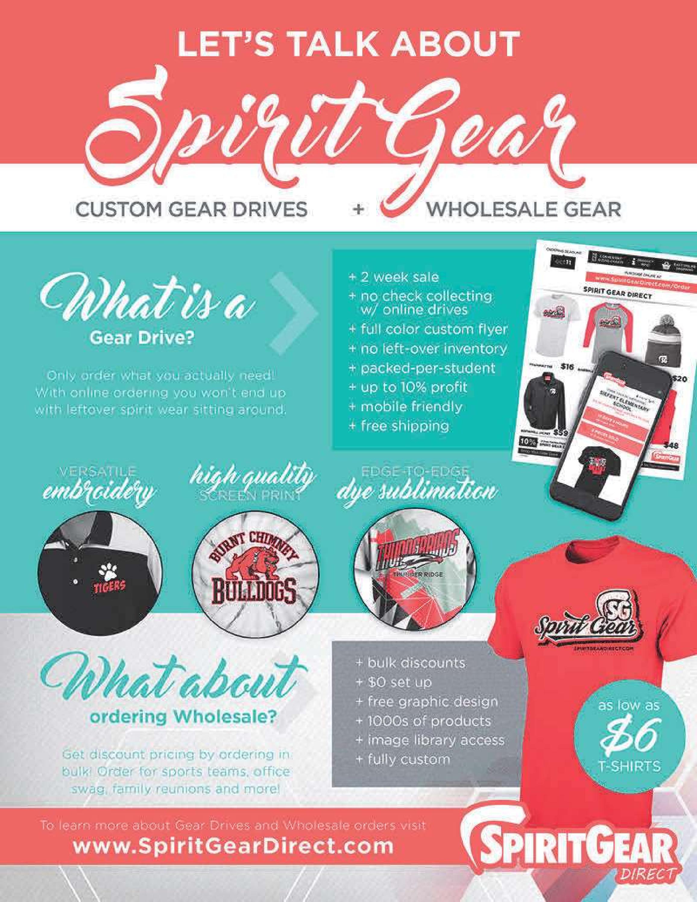 Spirit Gear Direct by BIGTIME FUNDRAISING Issuu