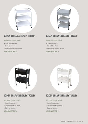 Barneys Salon Supplies 家具 × Equipment 第 19 页