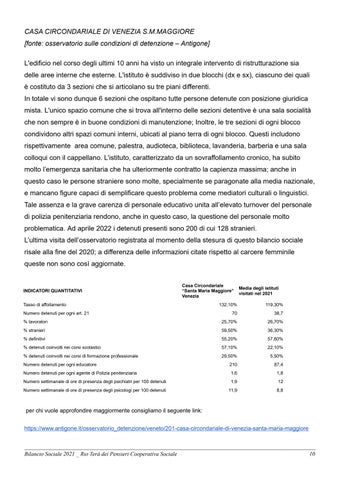 Rio Terà dei Pensieri - Bilancio Sociale 2021 第 11 页