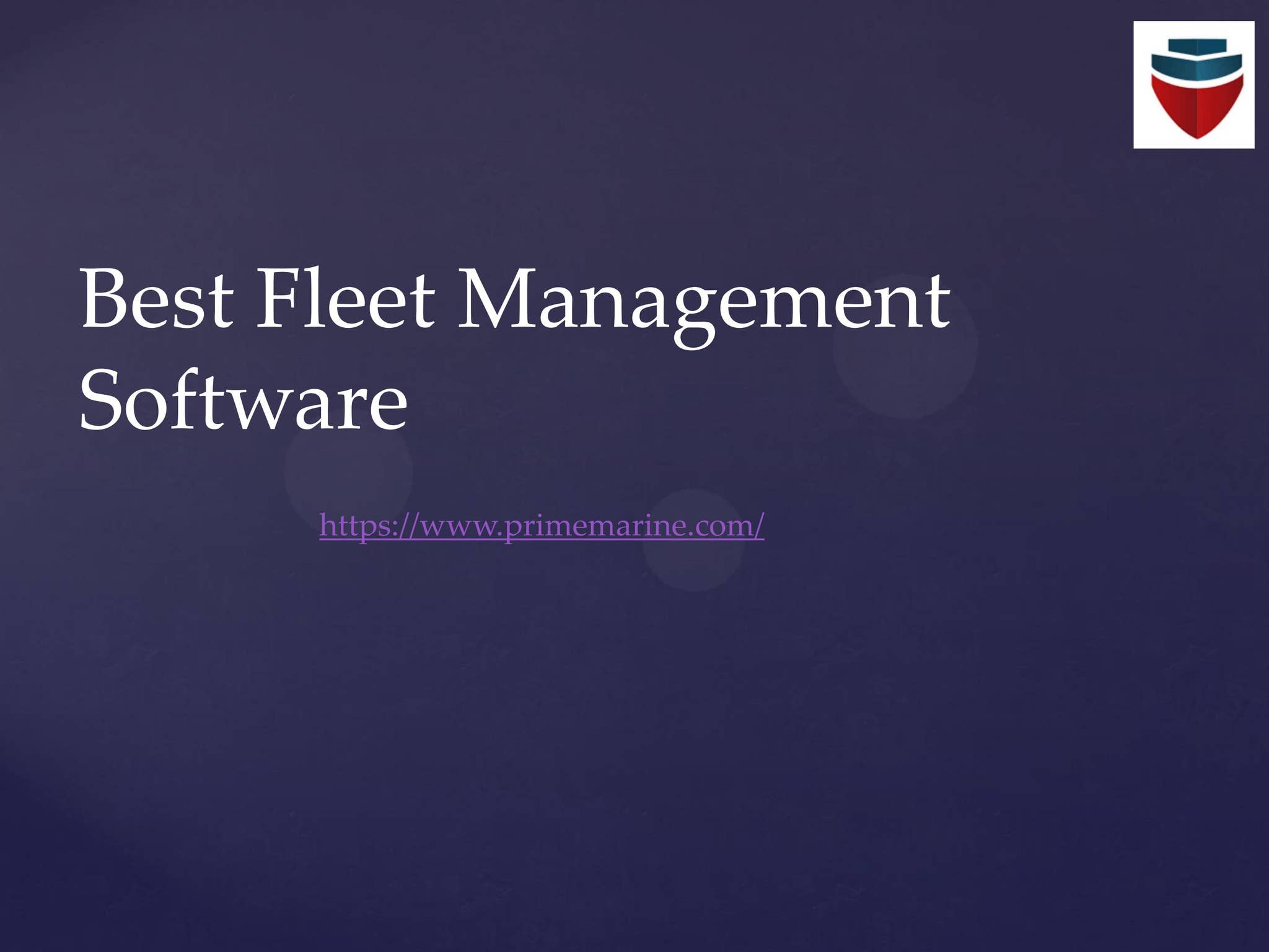 Best fleet management software | PRIME MARINE by Primemarine - Issuu
