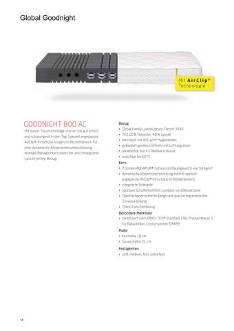 Perspektive Werbeagentur 家具目录 · GL Goodnight 2022 第 14 页