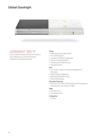 Perspektive Werbeagentur 家具目录 · GL Goodnight 2022 第 18 页