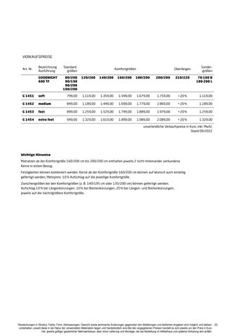 Perspektive Werbeagentur 家具目录 · GL Goodnight 2022 第 23 页