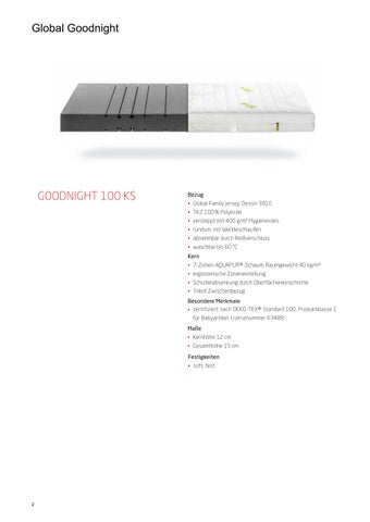 Perspektive Werbeagentur 家具目录 · GL Goodnight 2022 第 2 页