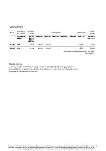 Perspektive Werbeagentur 家具目录 · GL Goodnight 2022 第 5 页