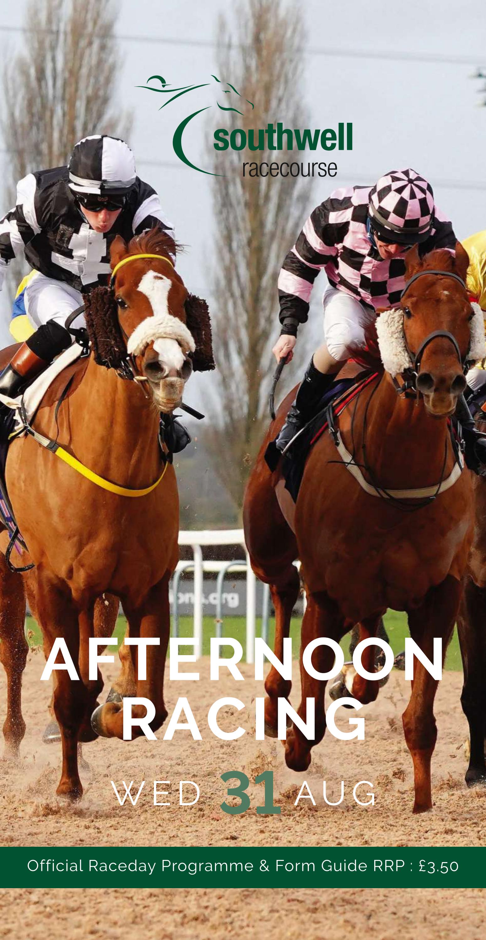 Southwell Racecard Wednesday 31st August by Arena Racing Company Issuu