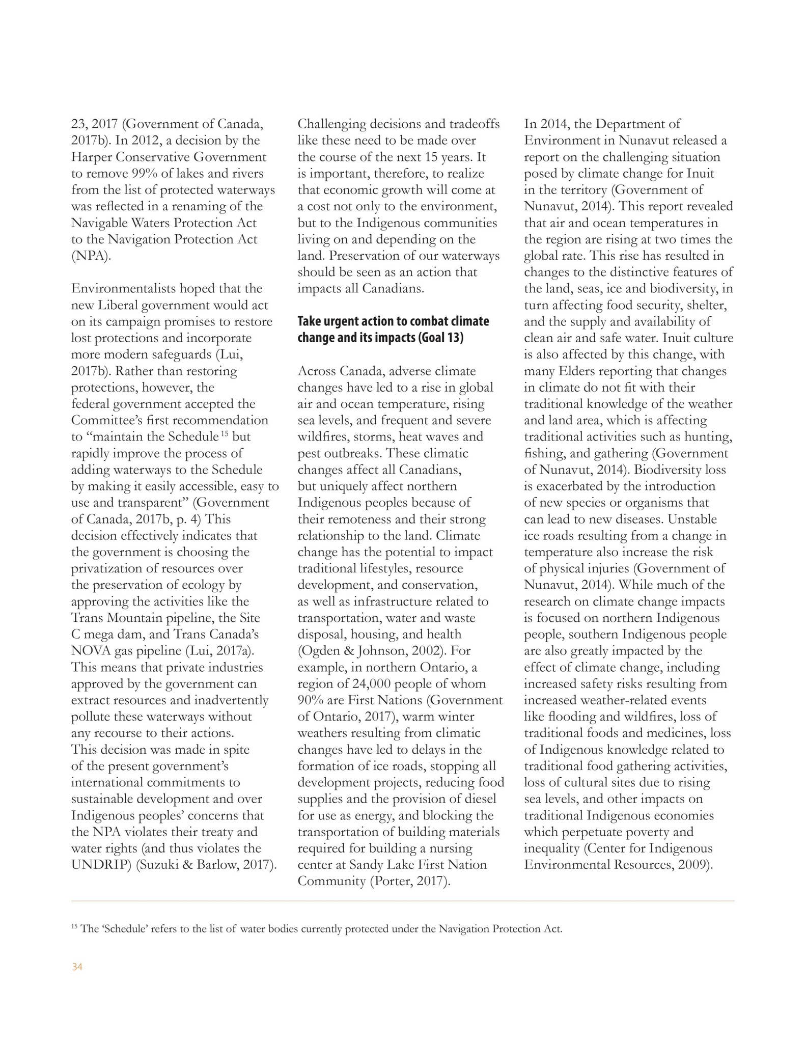 The United Nations Sustainable Development Goals and Indigenous Peoples ...