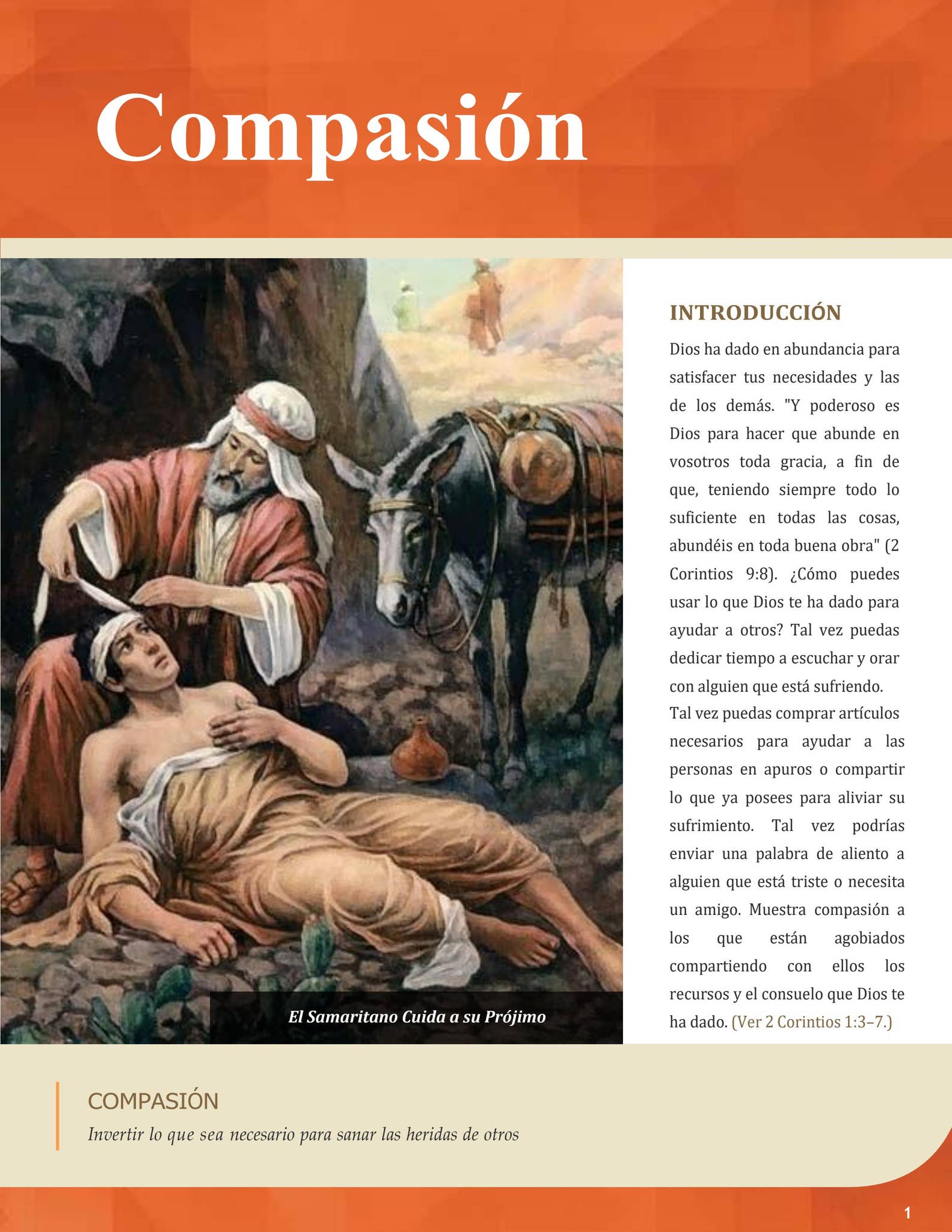 SPAN Compassion Character Lesson 9 by Institute in Basic Life ...