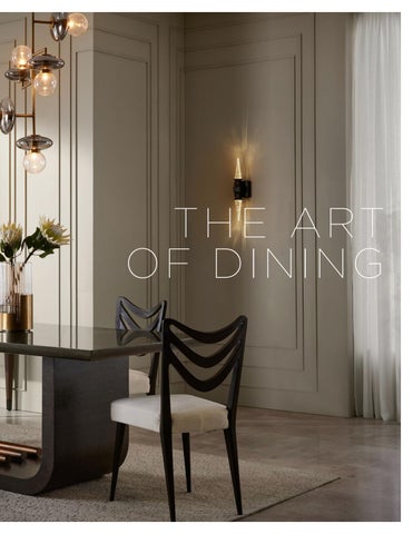 Arteriors 灯饰目录 · The Art of Dining 第 3 页