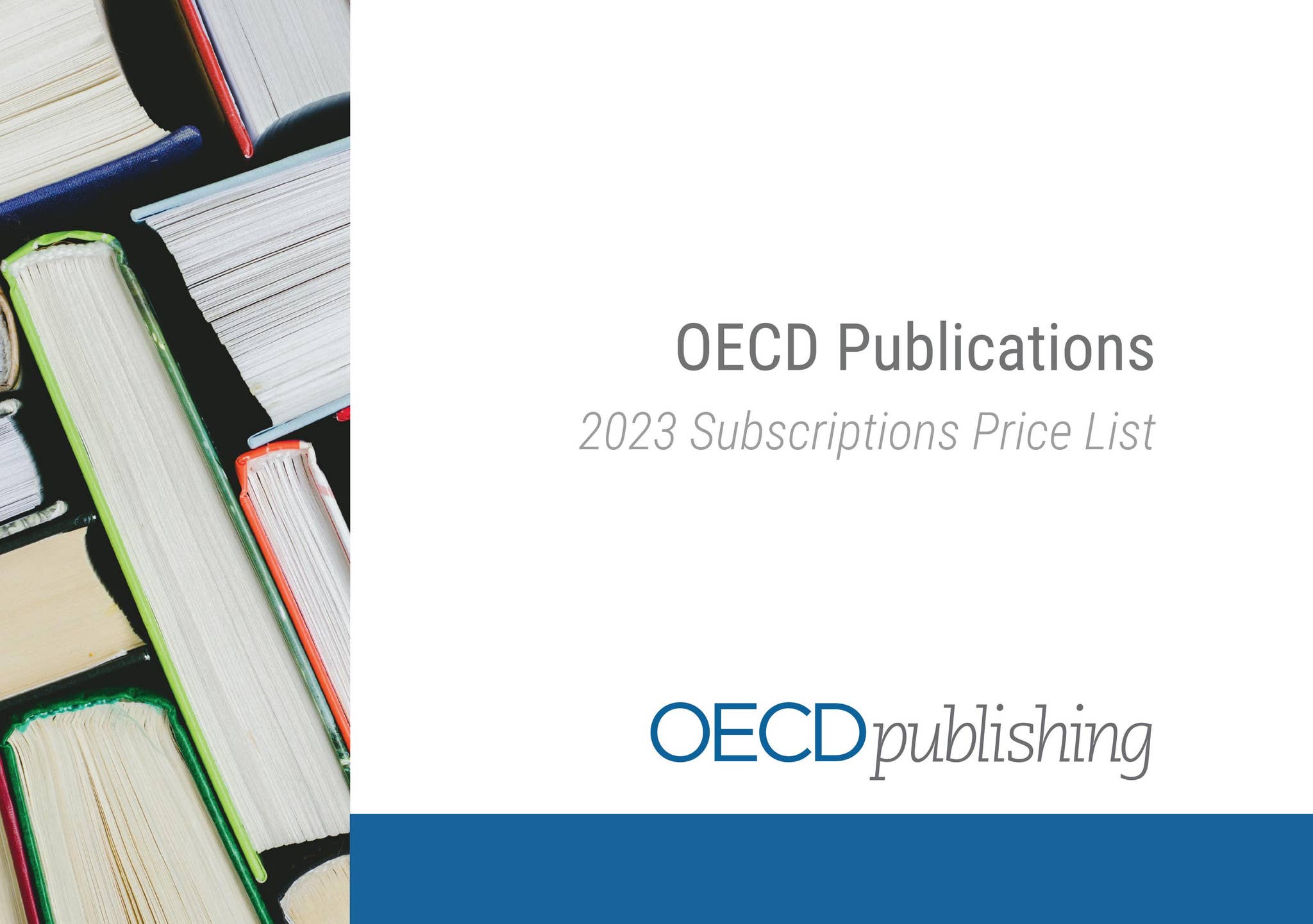 OECD iLibrary 2023 Subscriptions Price List by OECD - Issuu