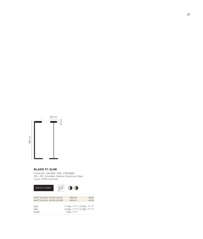 Studio F. A. Porsche 灯饰目录 · 灯饰 -POINT | Design by 第 23 页