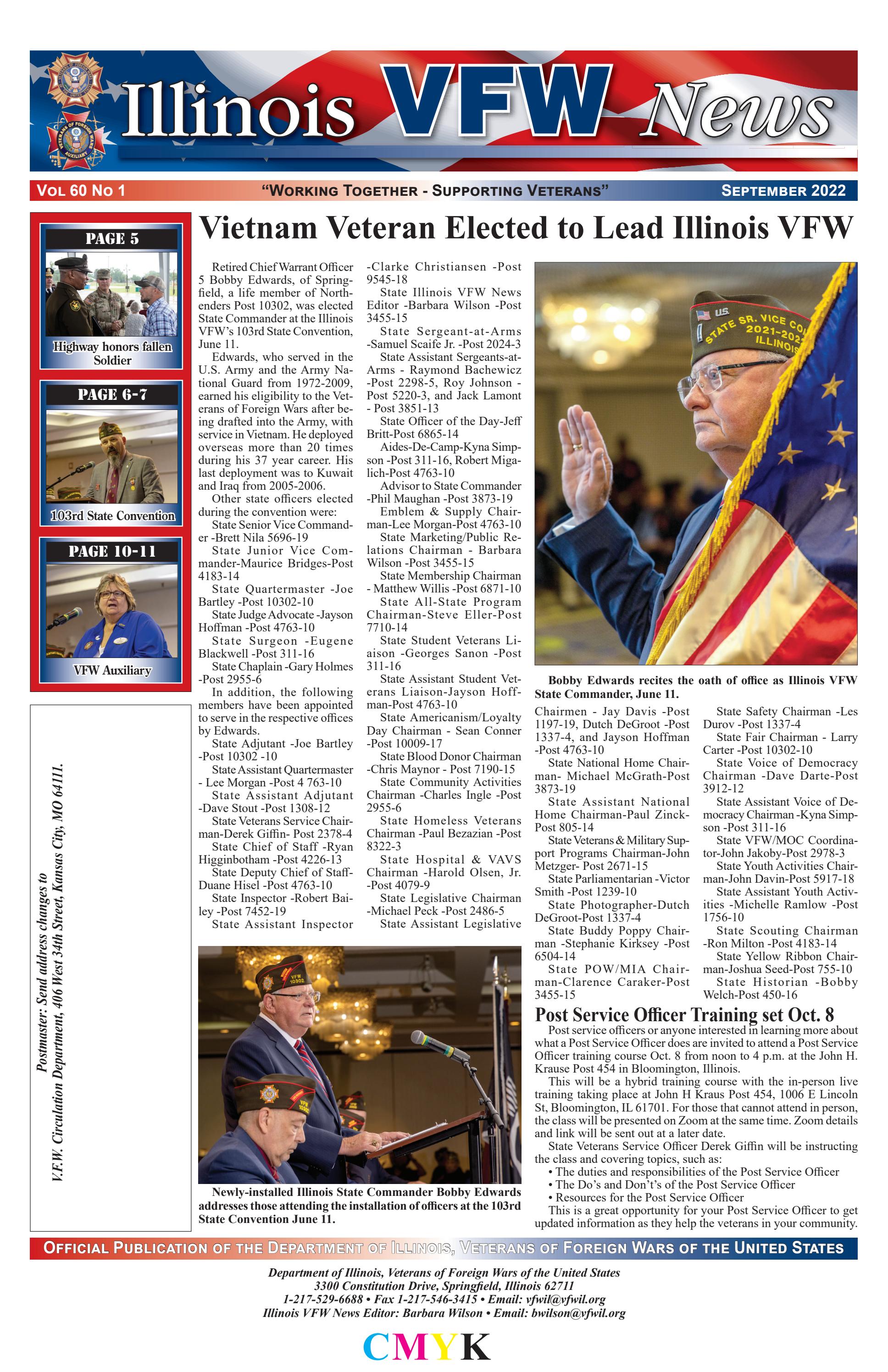 Illinois VFW News September 2022 by Illinois_VFW_News Issuu