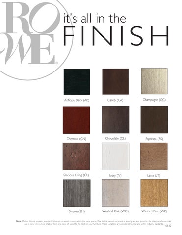 2022 Rowe Furniture Product 家具目录 第 7 页