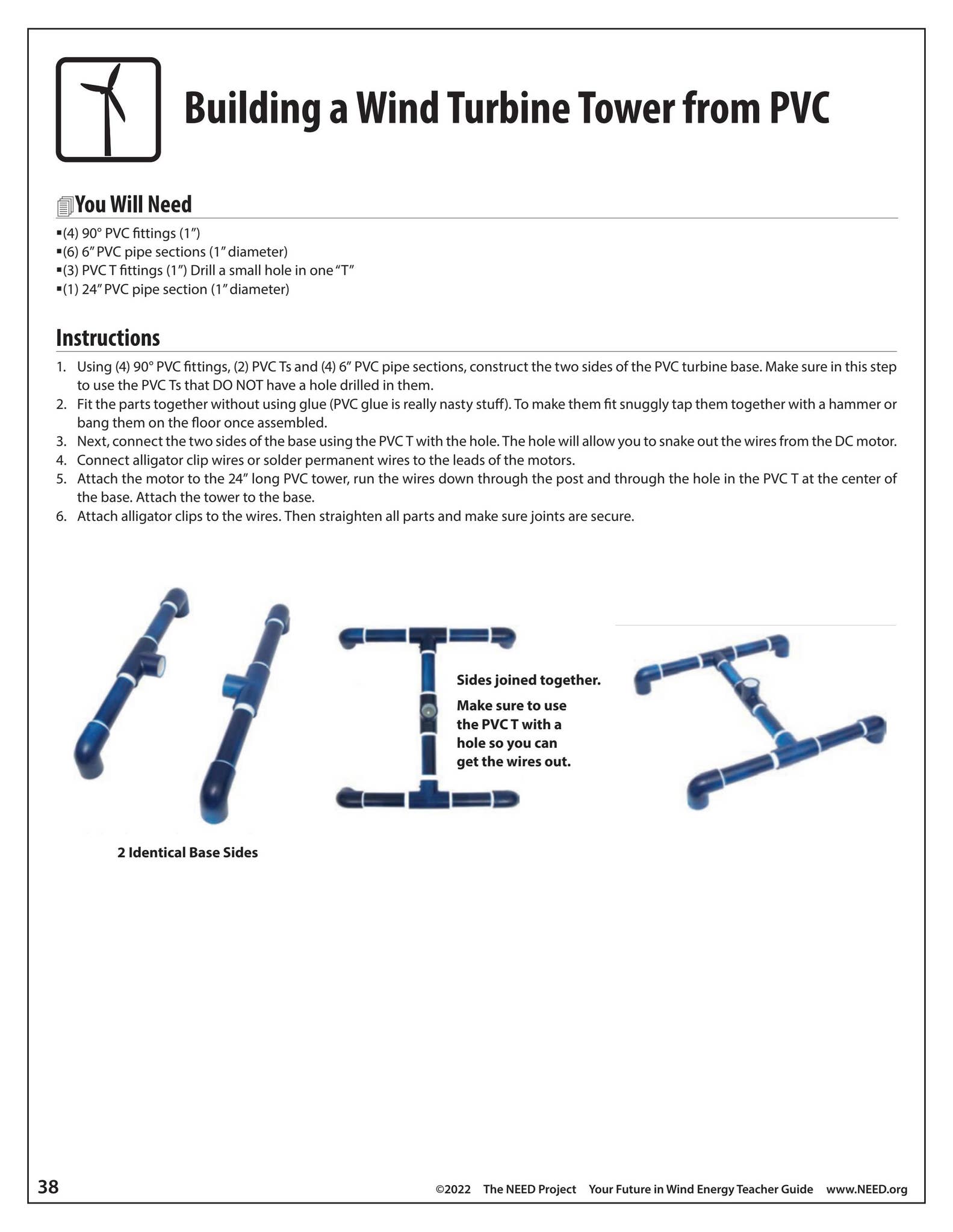 【コメントにて】WIND AND SEA Piping Track Setup Your Future in Wind Energy (Teacher Guide) by NEED Project - Issuu