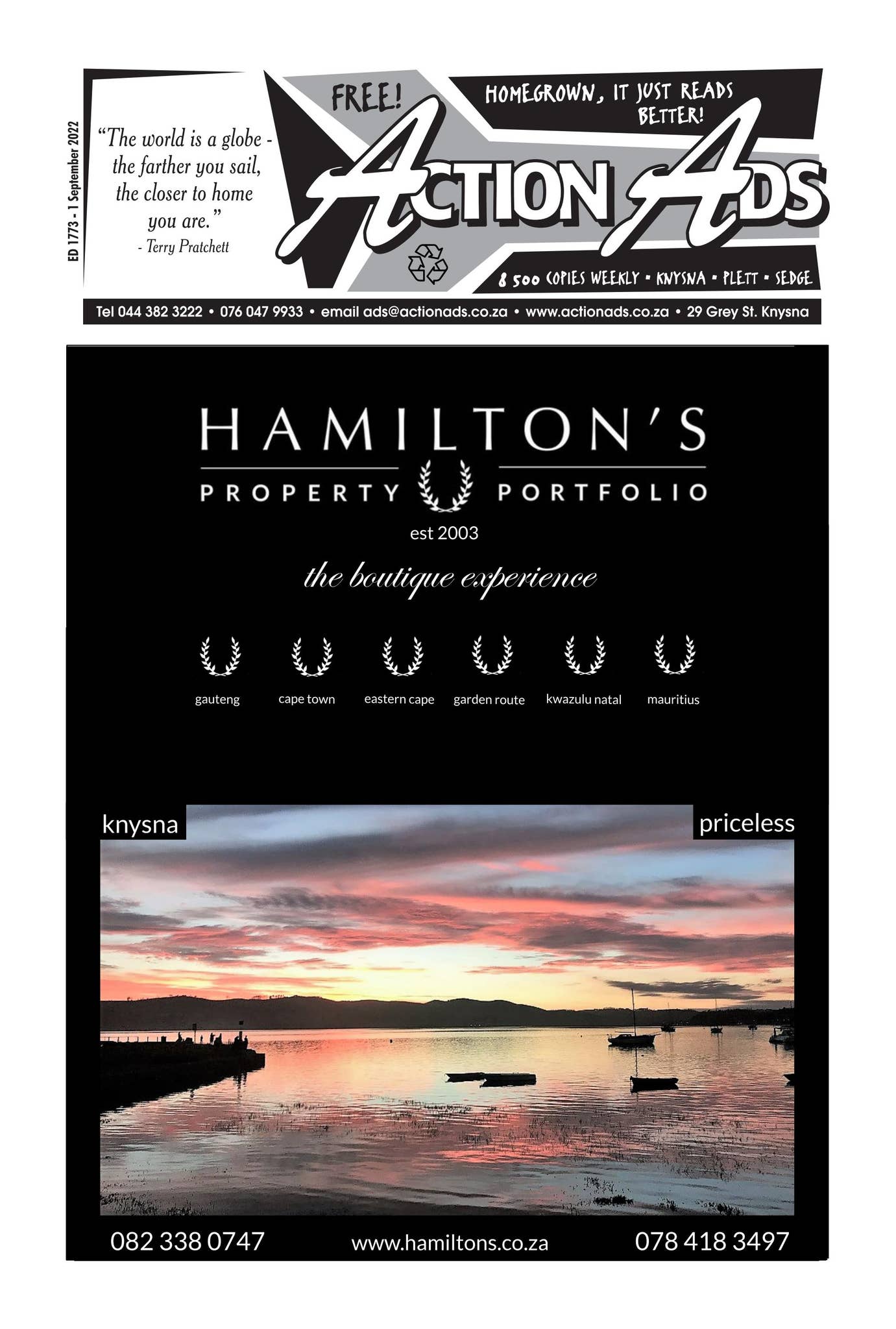 Edition 1773 - 1 September 2022 by Action Ads - Issuu