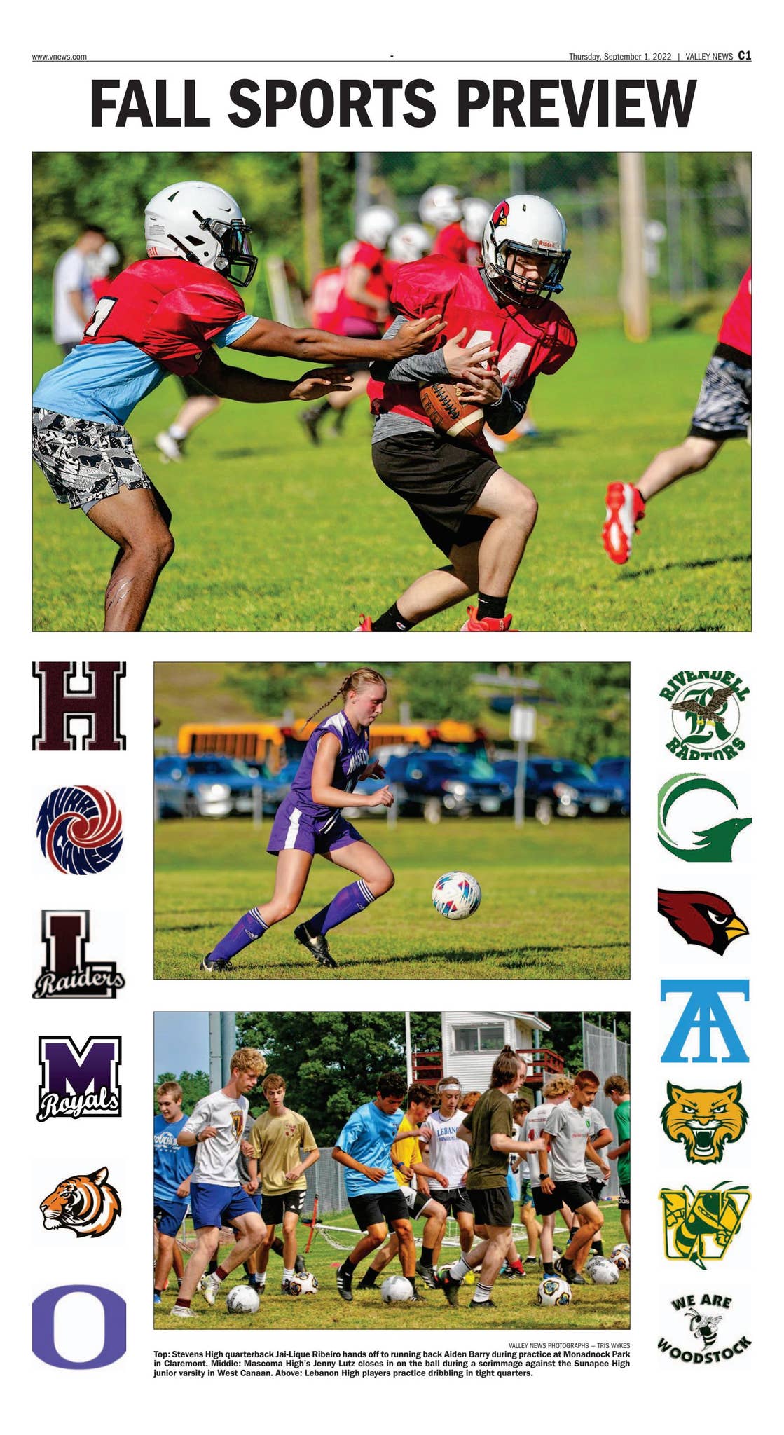 Valley News Fall Sports Preview 2022 by Smckenna - Issuu