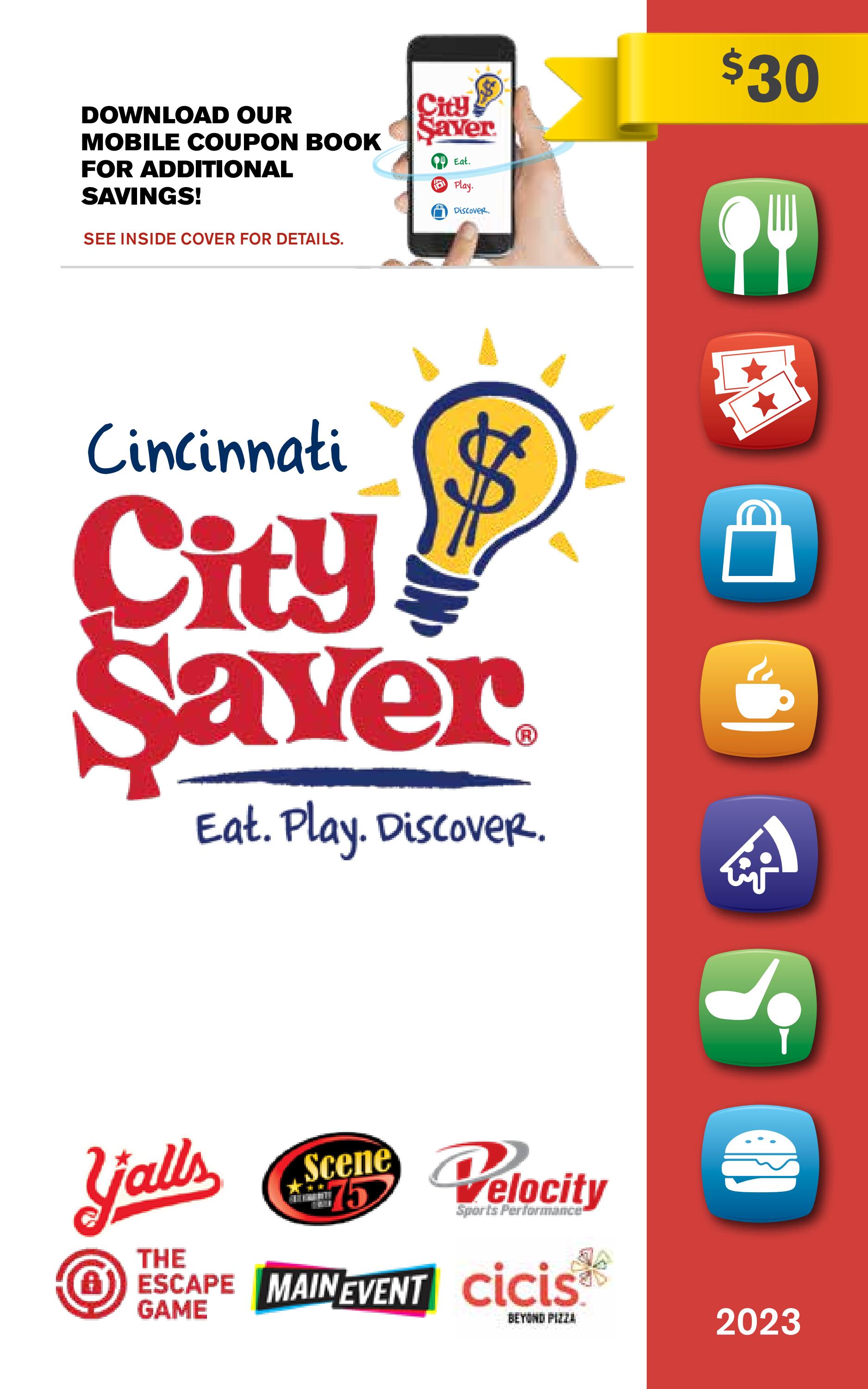2023 Cincinnati City Saver Coupon Book by citysaverusa Issuu