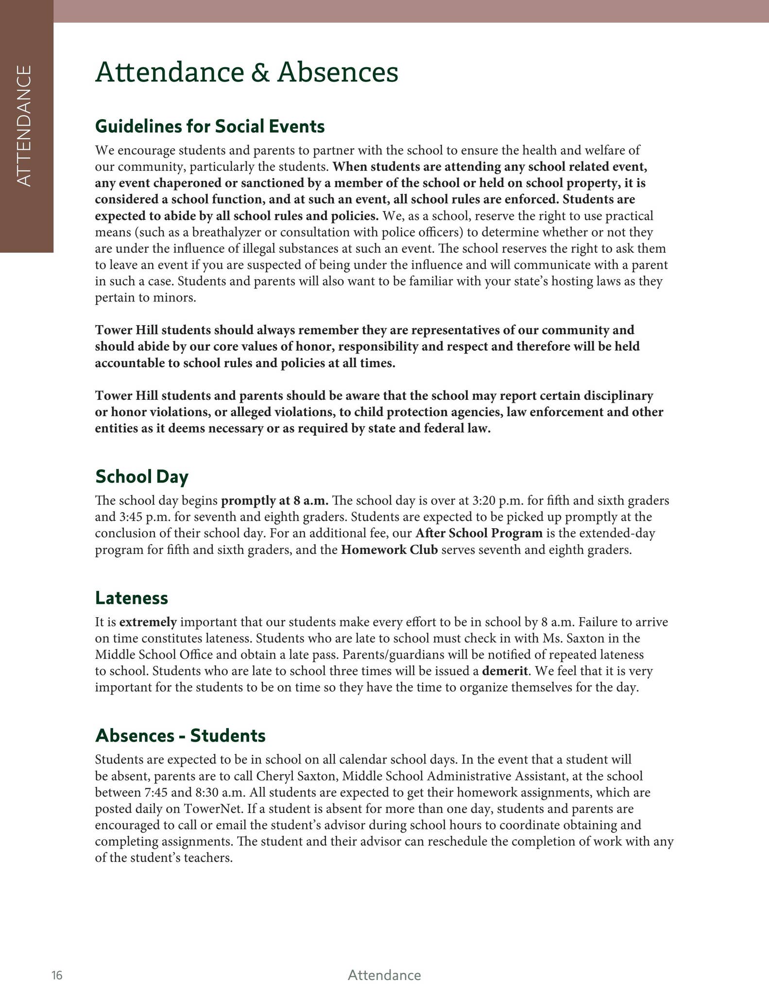 Middle School Handbook 2022-2023 by Tower Hill School - Issuu